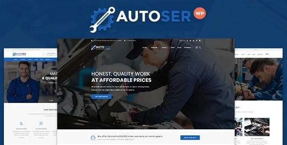 Autoser - Car Repair and Auto Service WordPress Theme.webp