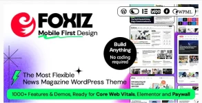 Foxiz - Newspaper News and Magazine For WordPress V2.7.3.webp