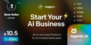 MagicAI - OpenAI Content, Text, Image, Video, Chat, Voice, and Code Generator as SaaS.webp