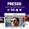 PRESSO – Modern Magazine / Newspaper / Viral Theme